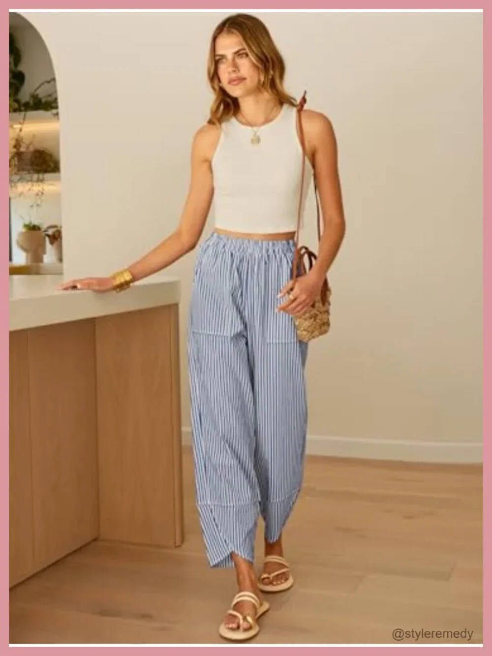 100% Rayon Wide Leg Pajama Pants with Pockets, Lightweight Lounge & Sleepwear